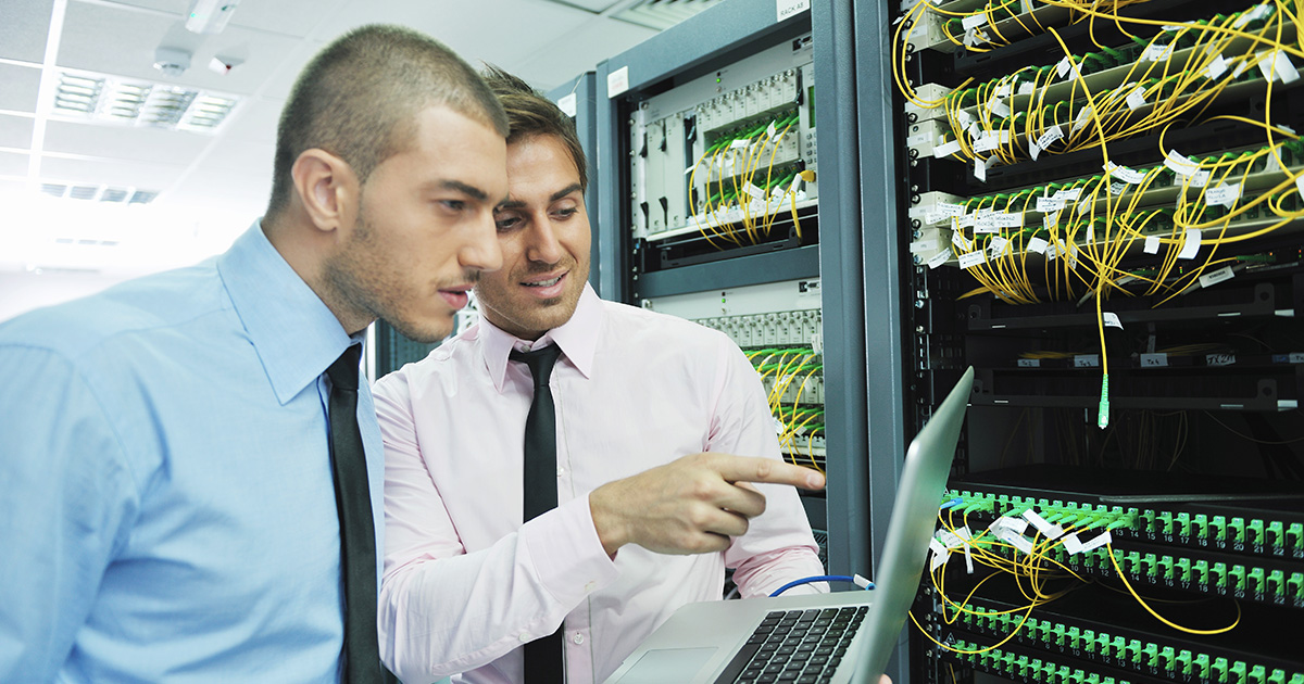 Maintenance of computer networks (LAN, WLAN, WAN)